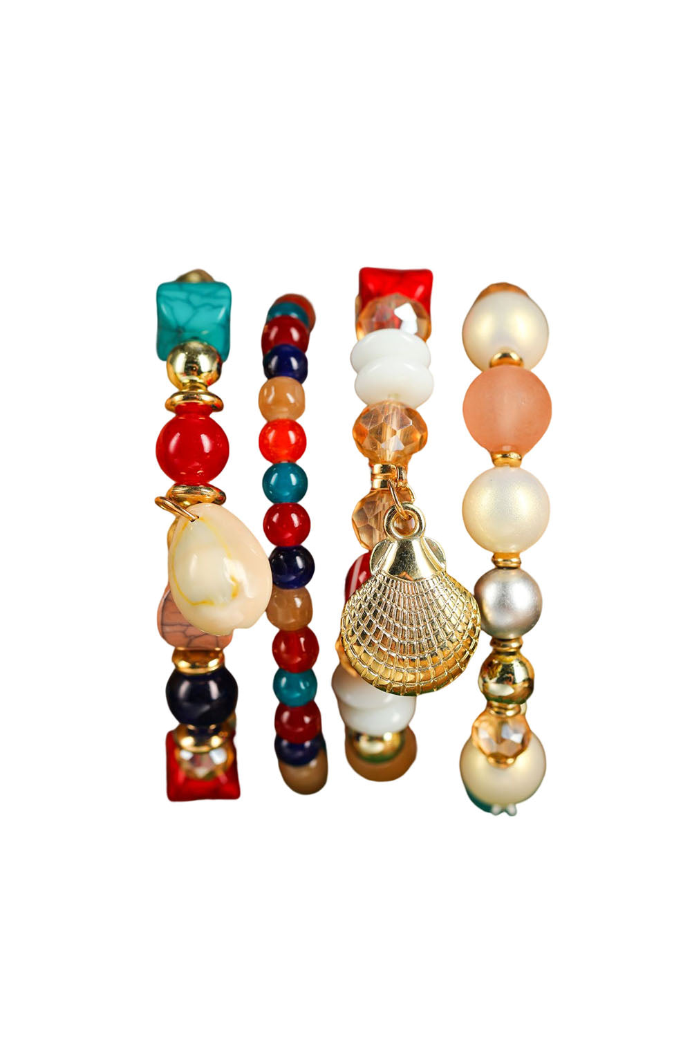 Multicolor Bohemian Amicg Pearl Bracelet