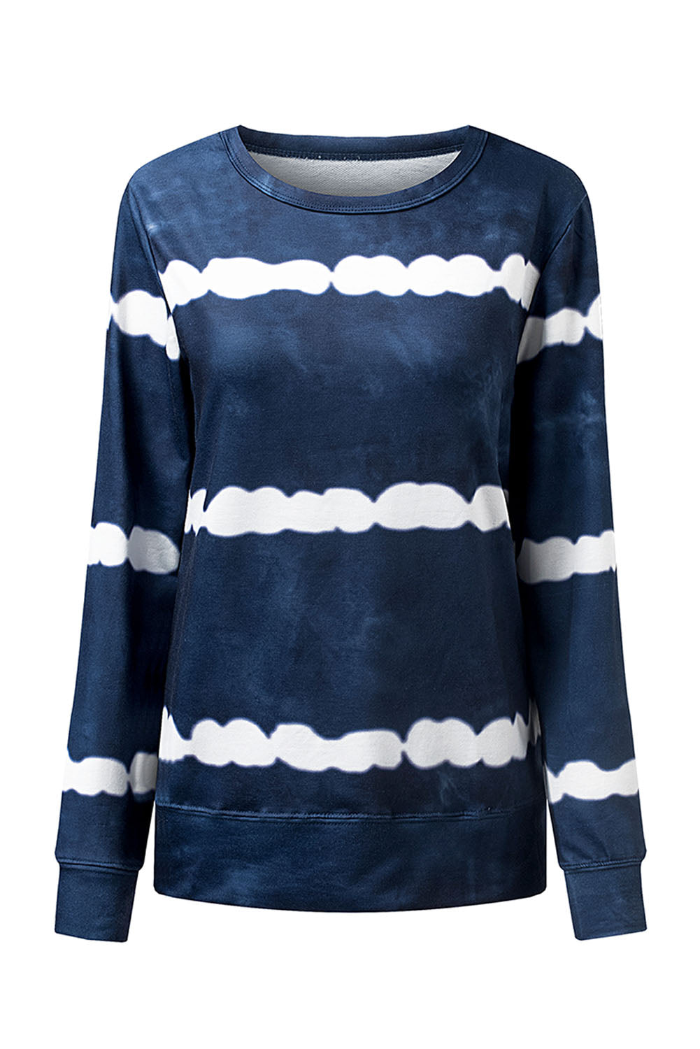 Blue Stripes Long Sleeves and Joggers Lounge Set