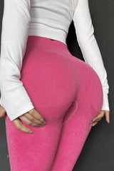 Rose Butt Lifting Ankle Length High Waist Leggings