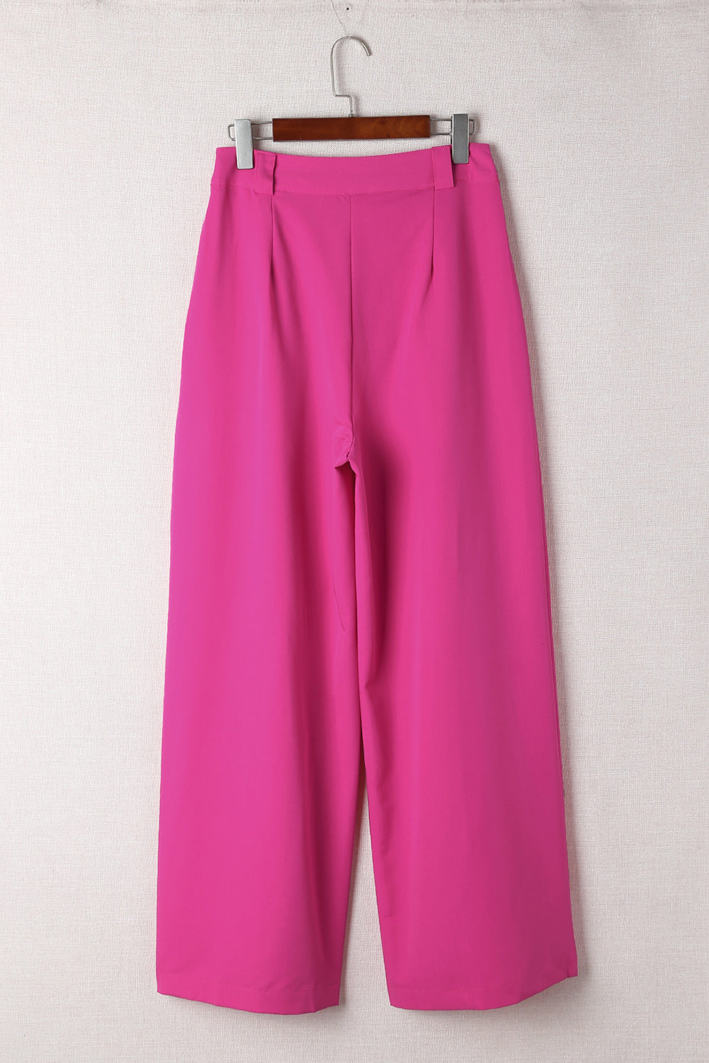 Rose Ruched Sweeping Floor Wide Leg Pants