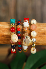 Multicolor Bohemian Amicg Pearl Bracelet