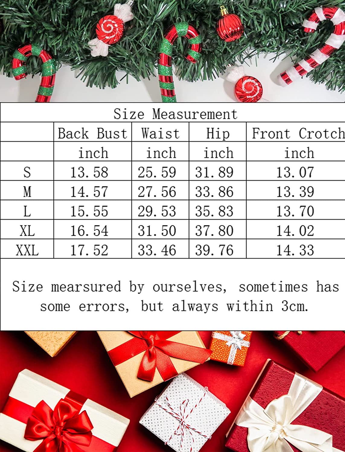Avidlove Santa Costume Velvet Romper Christmas Shorts Bodysuit Lingerie with Belt