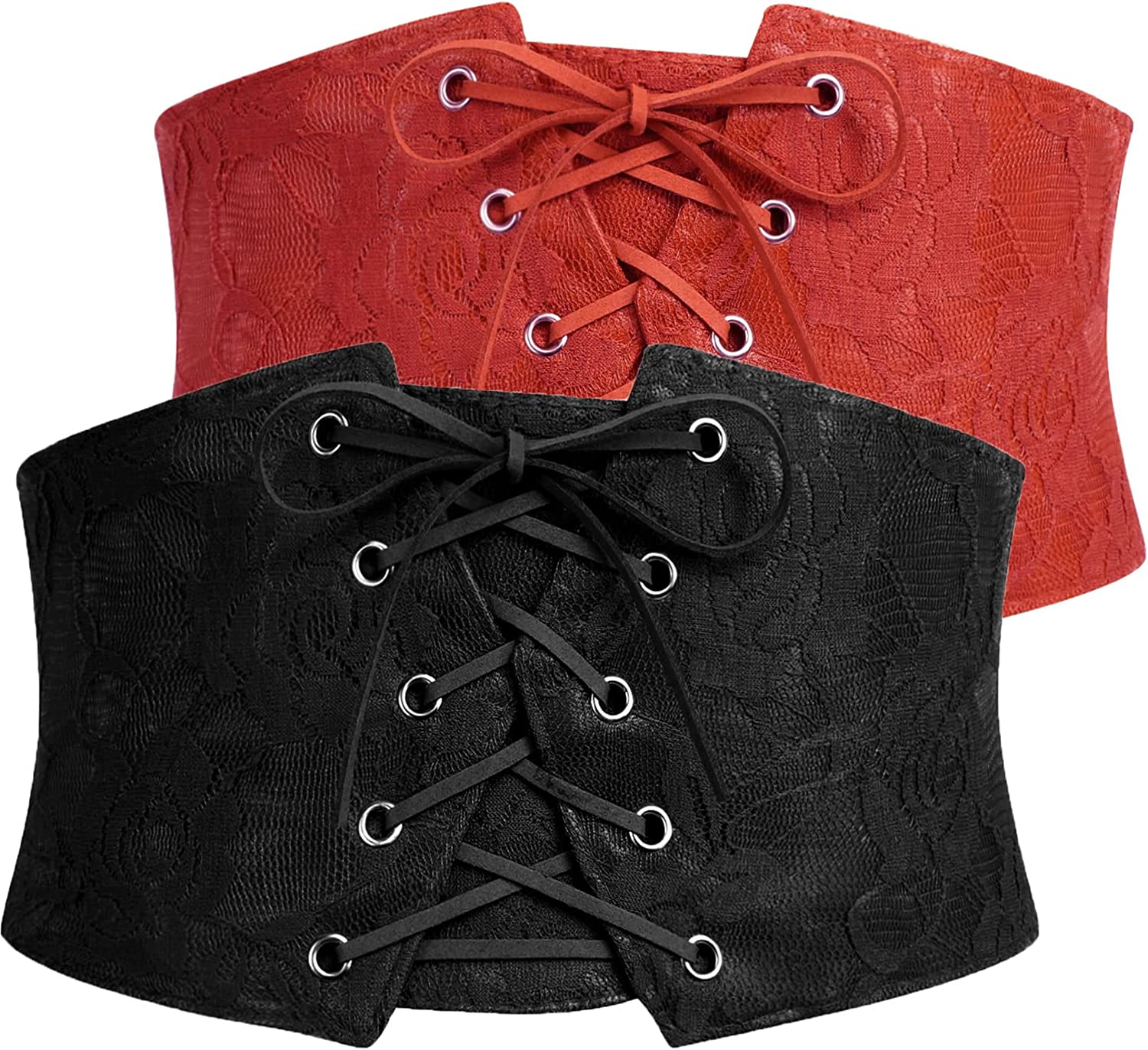 Avidlove Corset Belt Tie Waist Belt Corsets for Lace Up Waspie Corset