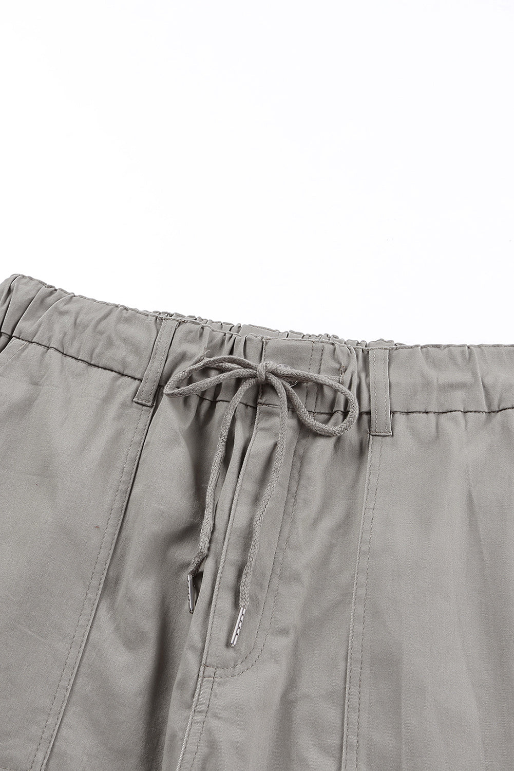 Green Slim Fit Pocketed Twill Jogger Pants