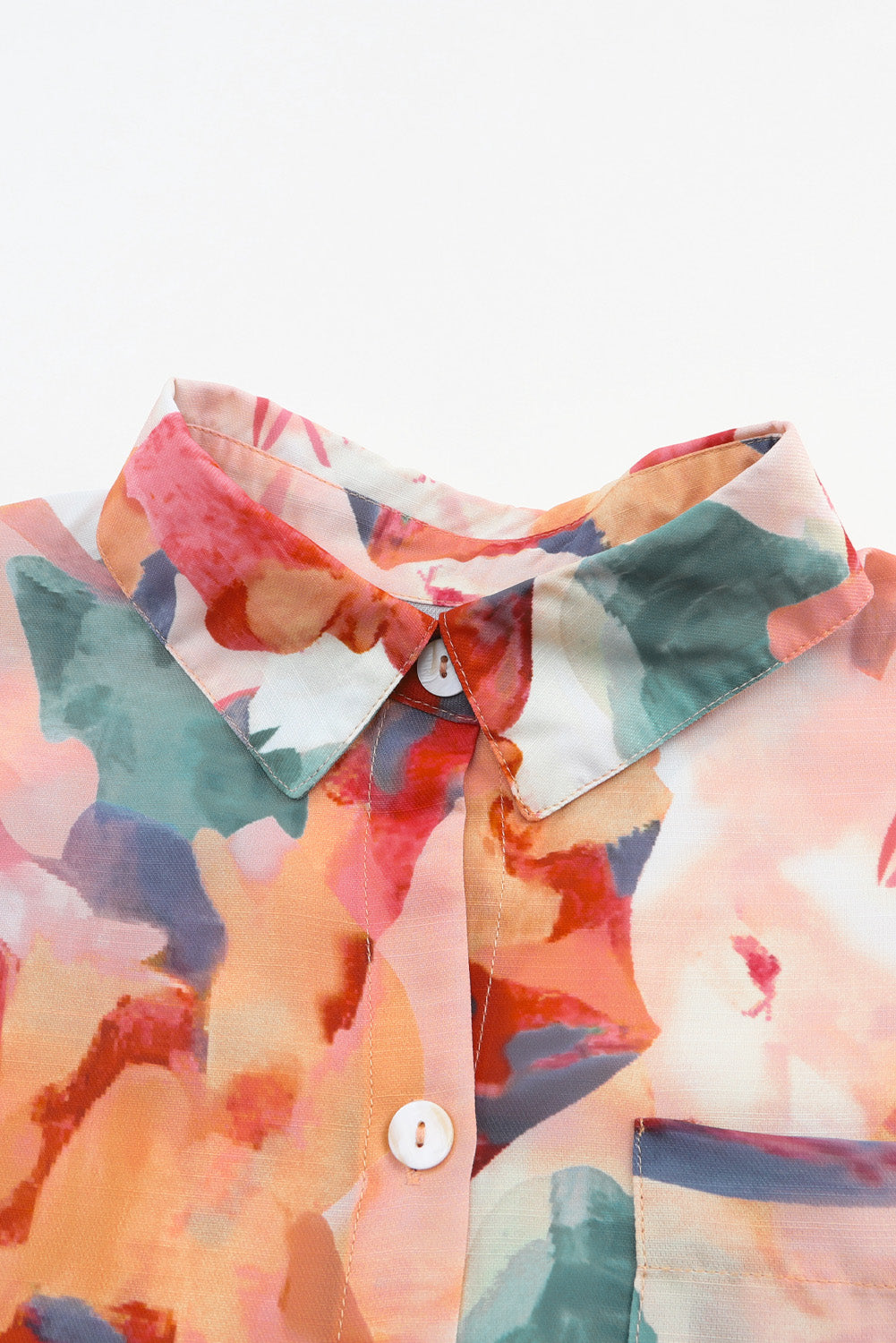 Floral Print Loose Shirt