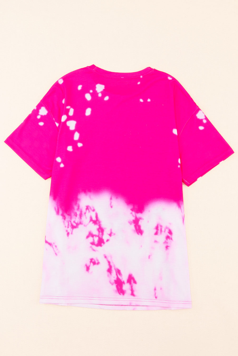 Rose EASTER VIBES Skull Graphic Print Oversized T Shirt