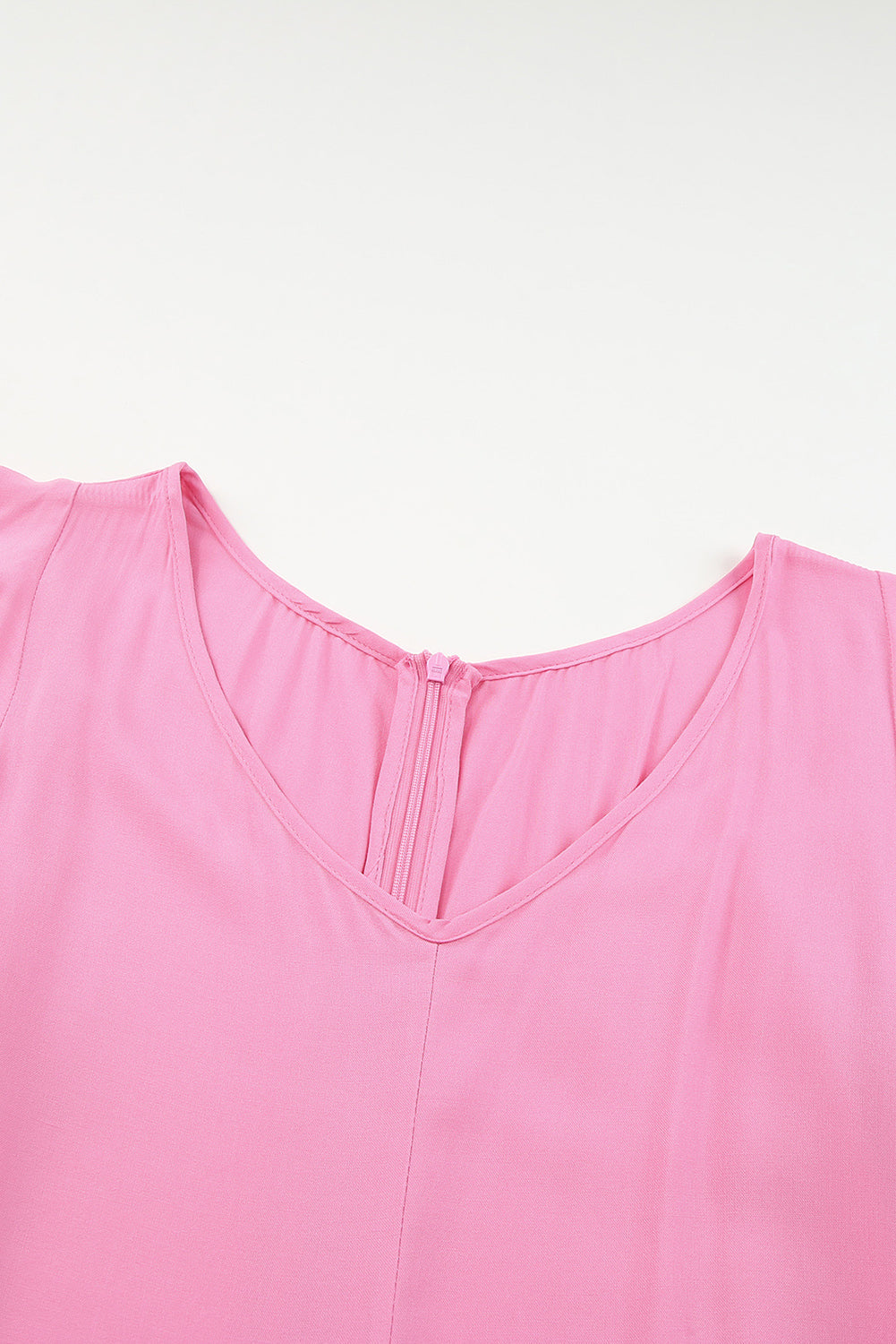 Rose Ruffled Wide Leg Jumpsuit