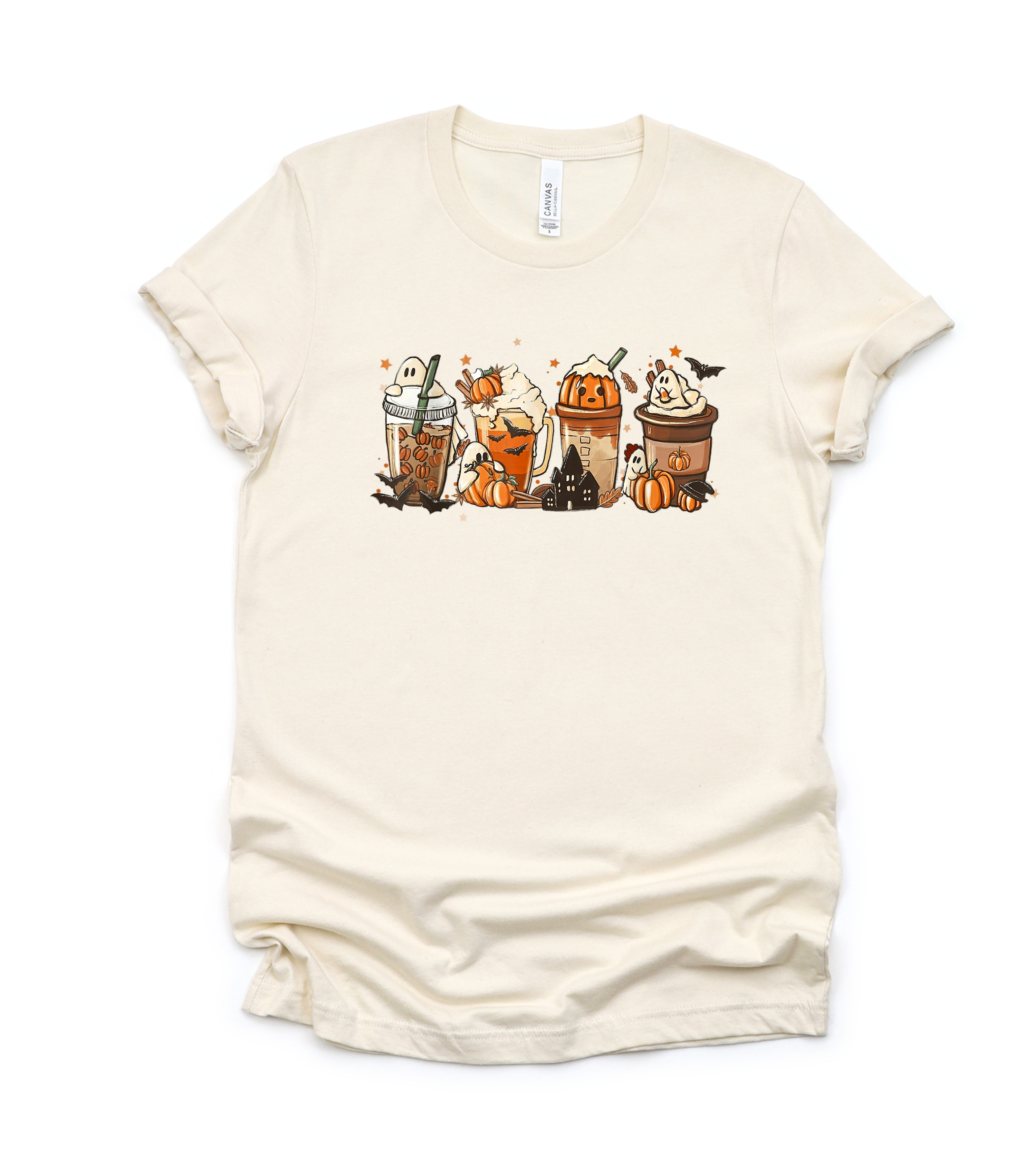 BOO LATTE HALLOWEEN (BELLA CANVAS)