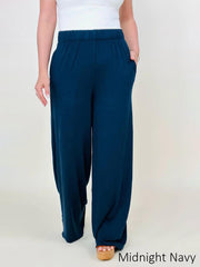 Amicg Wide Leg Pants With Pockets