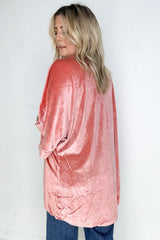 Retro Velvet Kimono