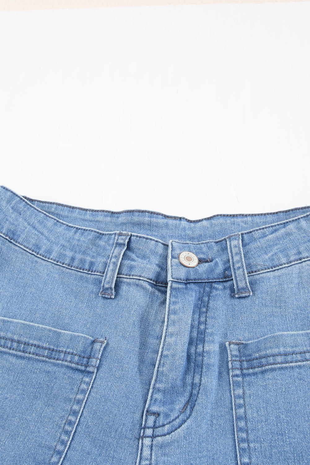 Blue Bell Bottom Denim Pants