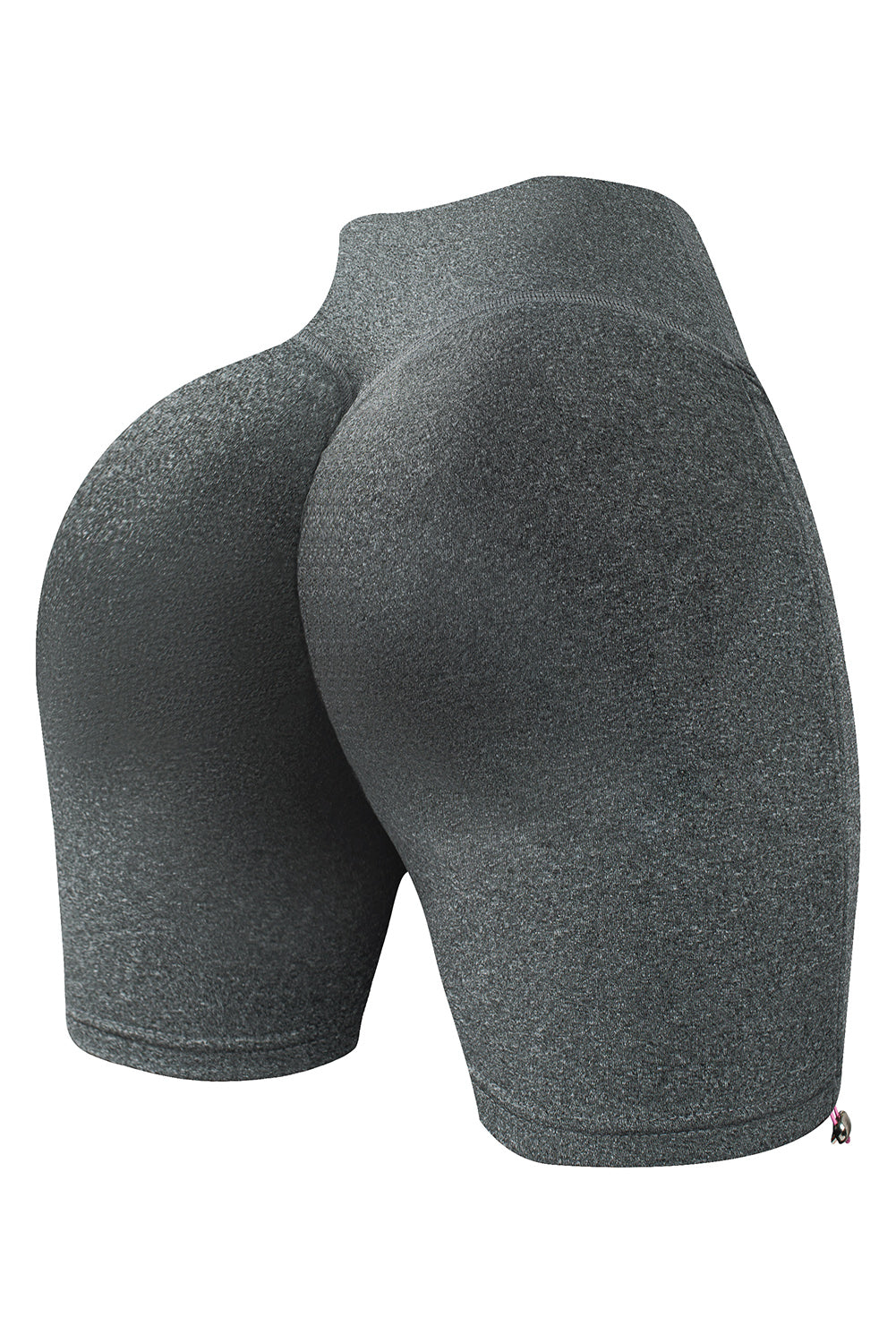 Black Athletic Gym Butt Lifting Yoga Shorts