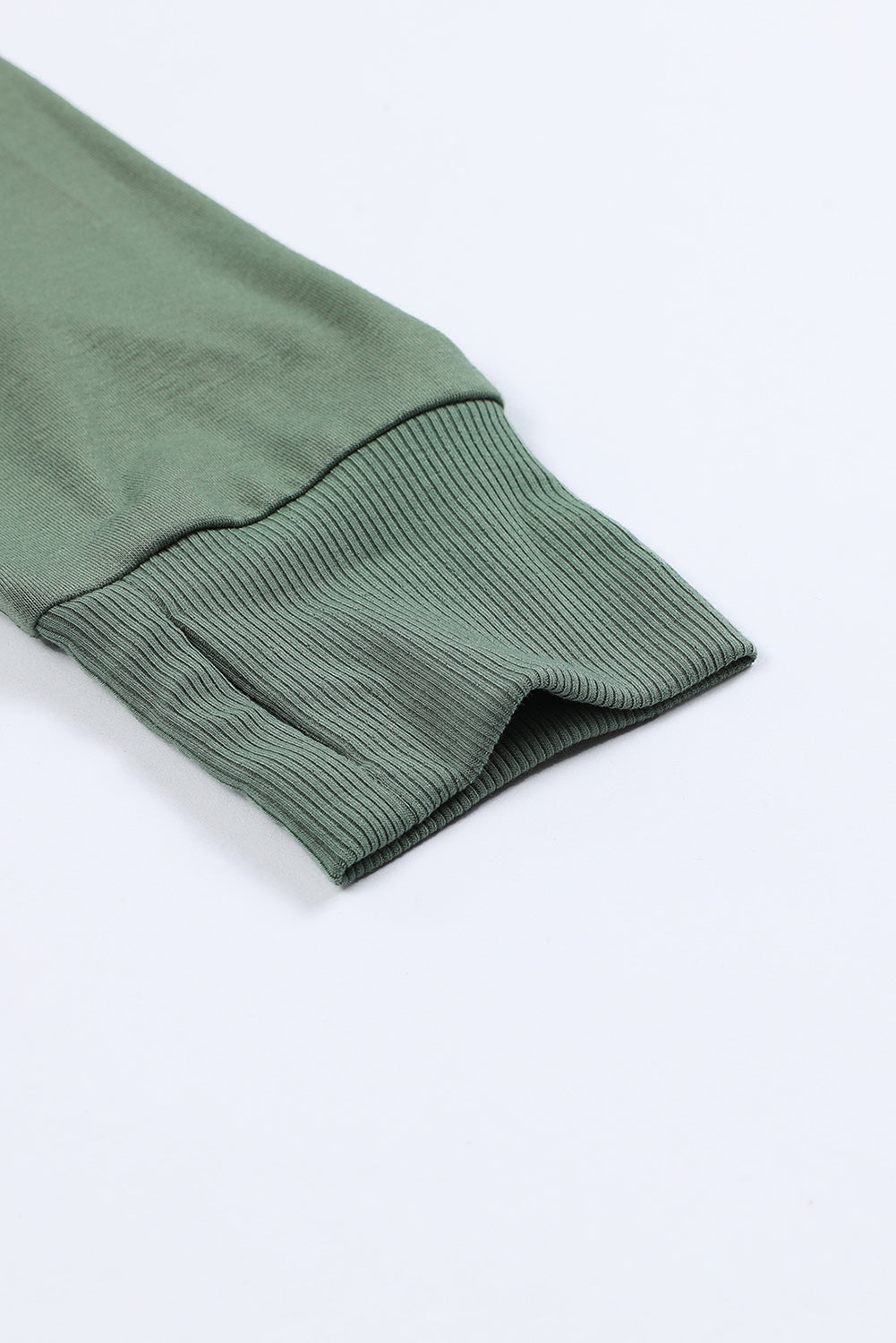 Green Fringe Knit Duster Cardigan