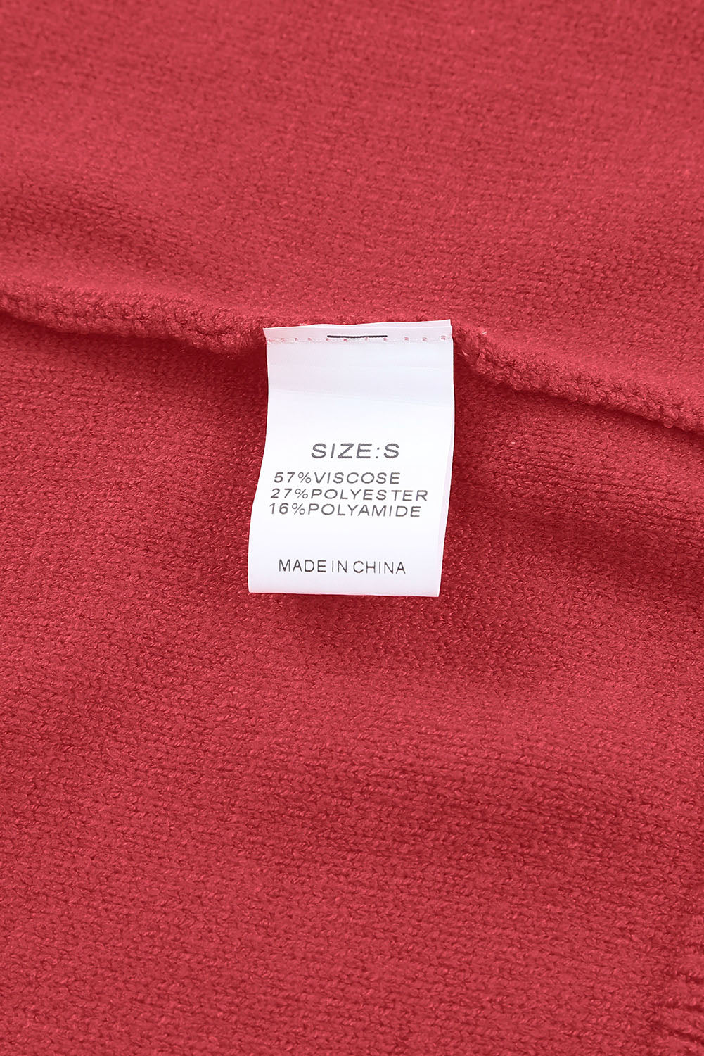 Rib Trimmed Batwing Sleeve Hooded Cardigan