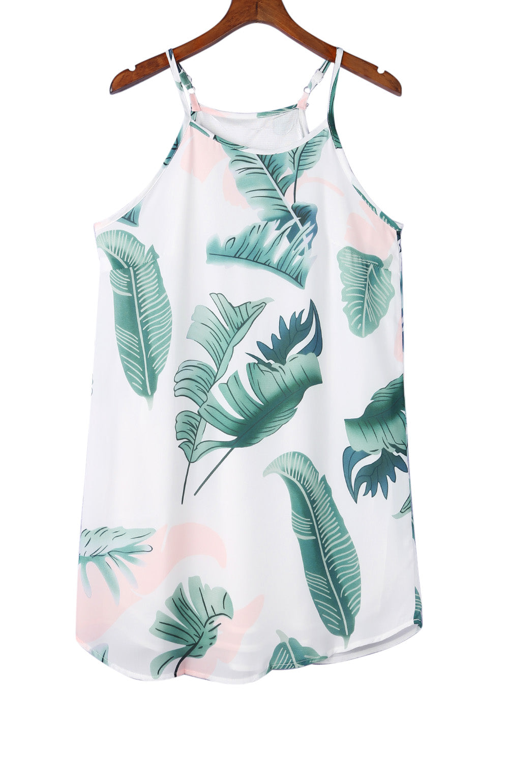 BloAmicgng Peony Print Navy Sleeveless Dress
