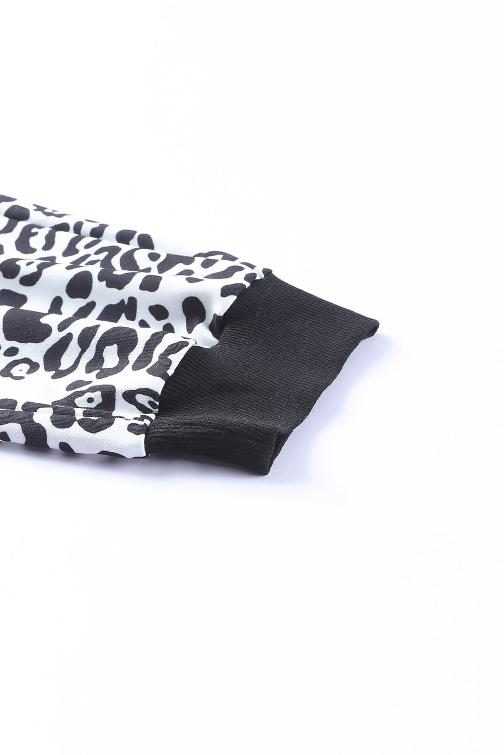 Leopard Print Pullover and Joggers Set