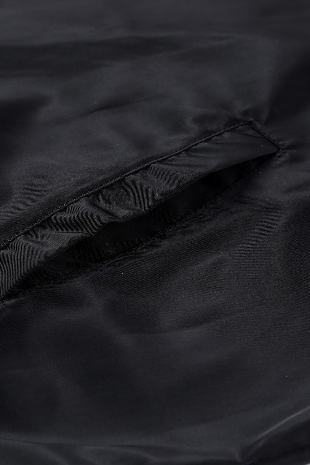 Black Leopard Print Contrast Stitching Hoodie