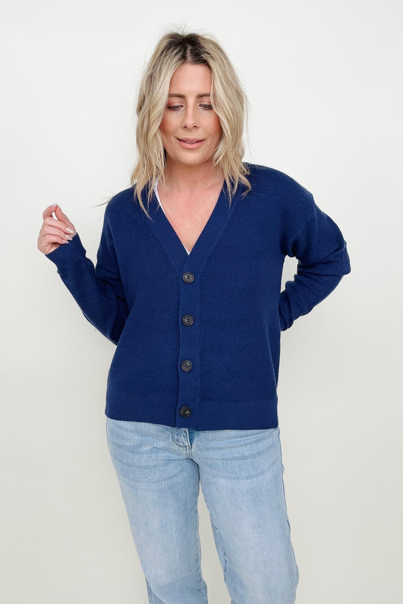 Amicg Viscose Sweater Cardigan