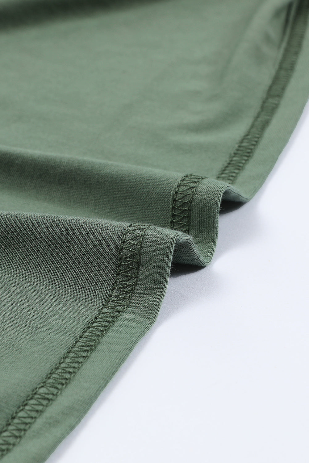 Green Fringe Knit Duster Cardigan