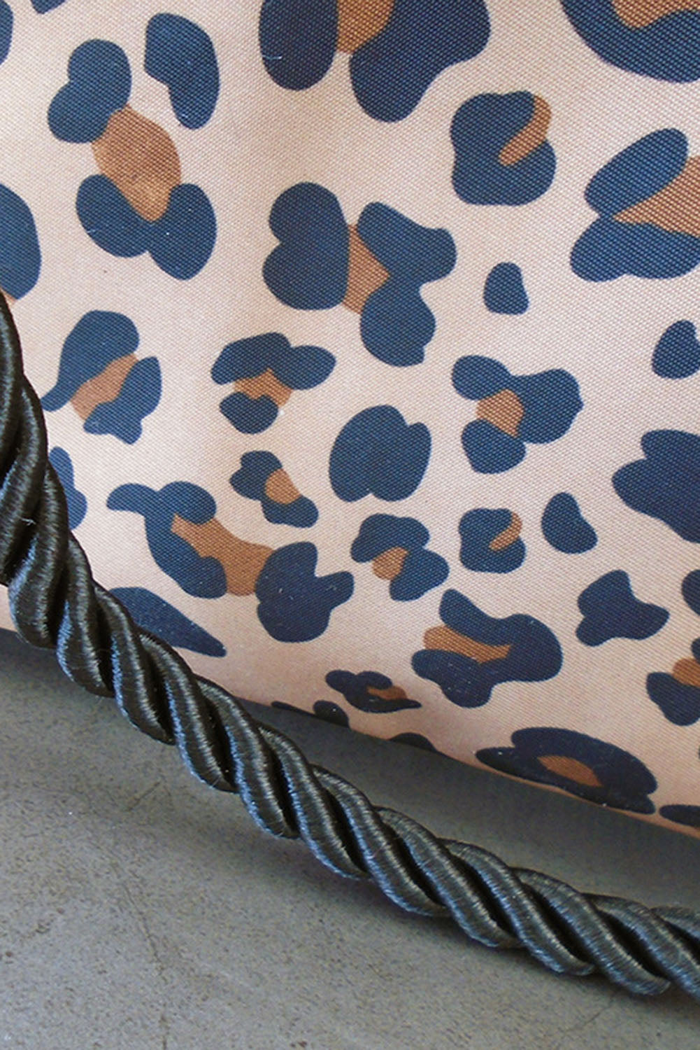 Leopard Waterproof Canvas Toiletry Bag