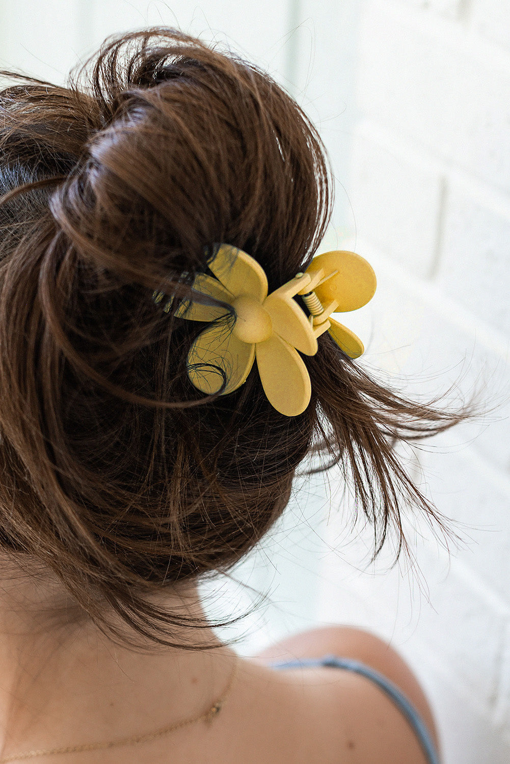 Rose Flower Hair Claw Clip