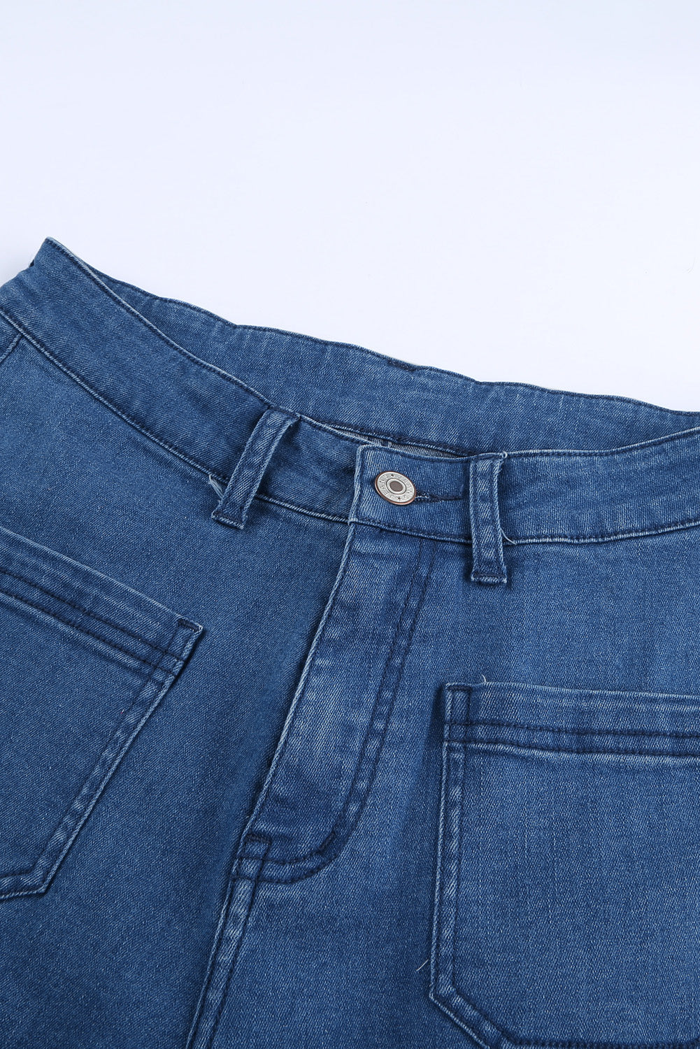 Blue Bell Bottom Denim Pants