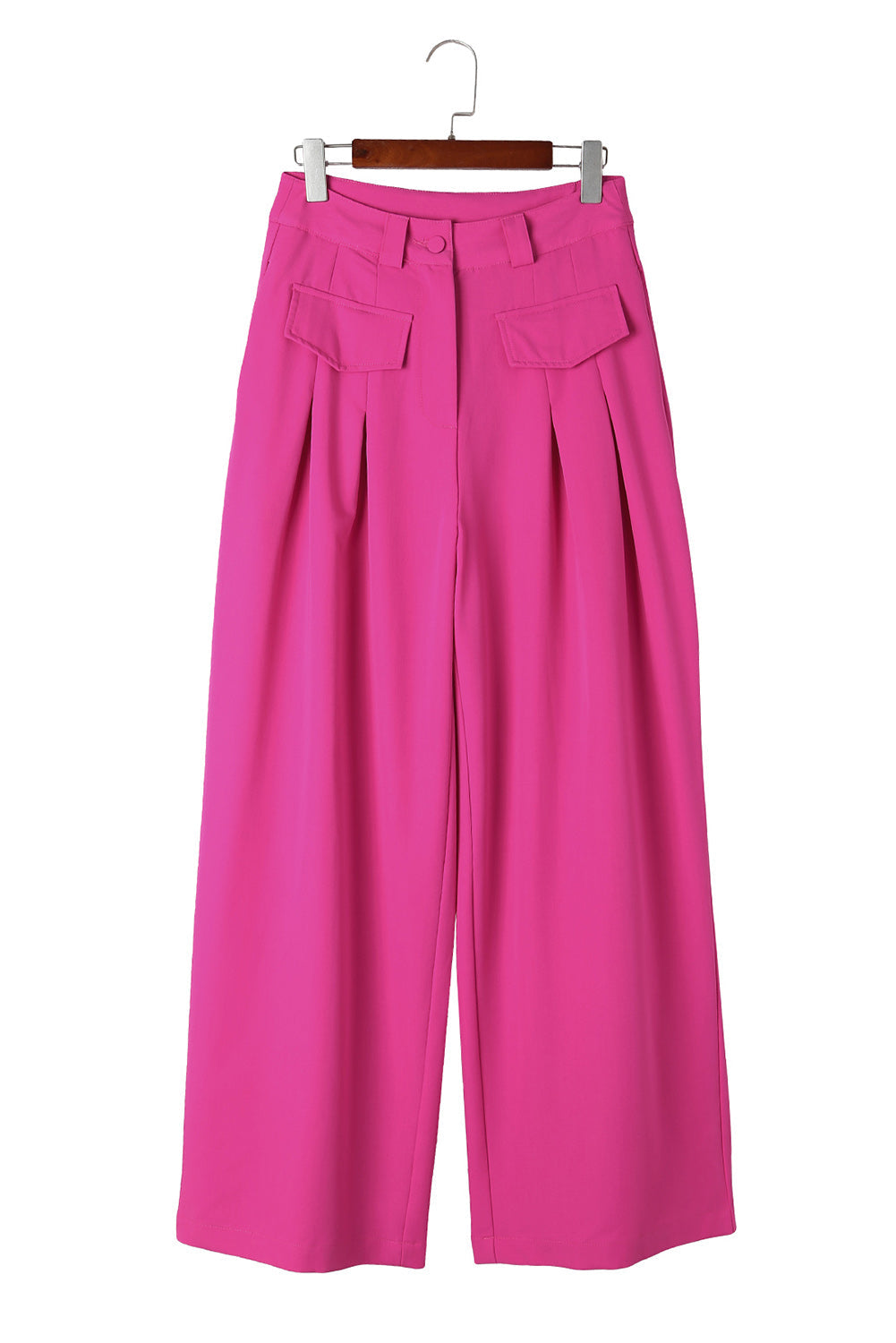 Rose Ruched Sweeping Floor Wide Leg Pants