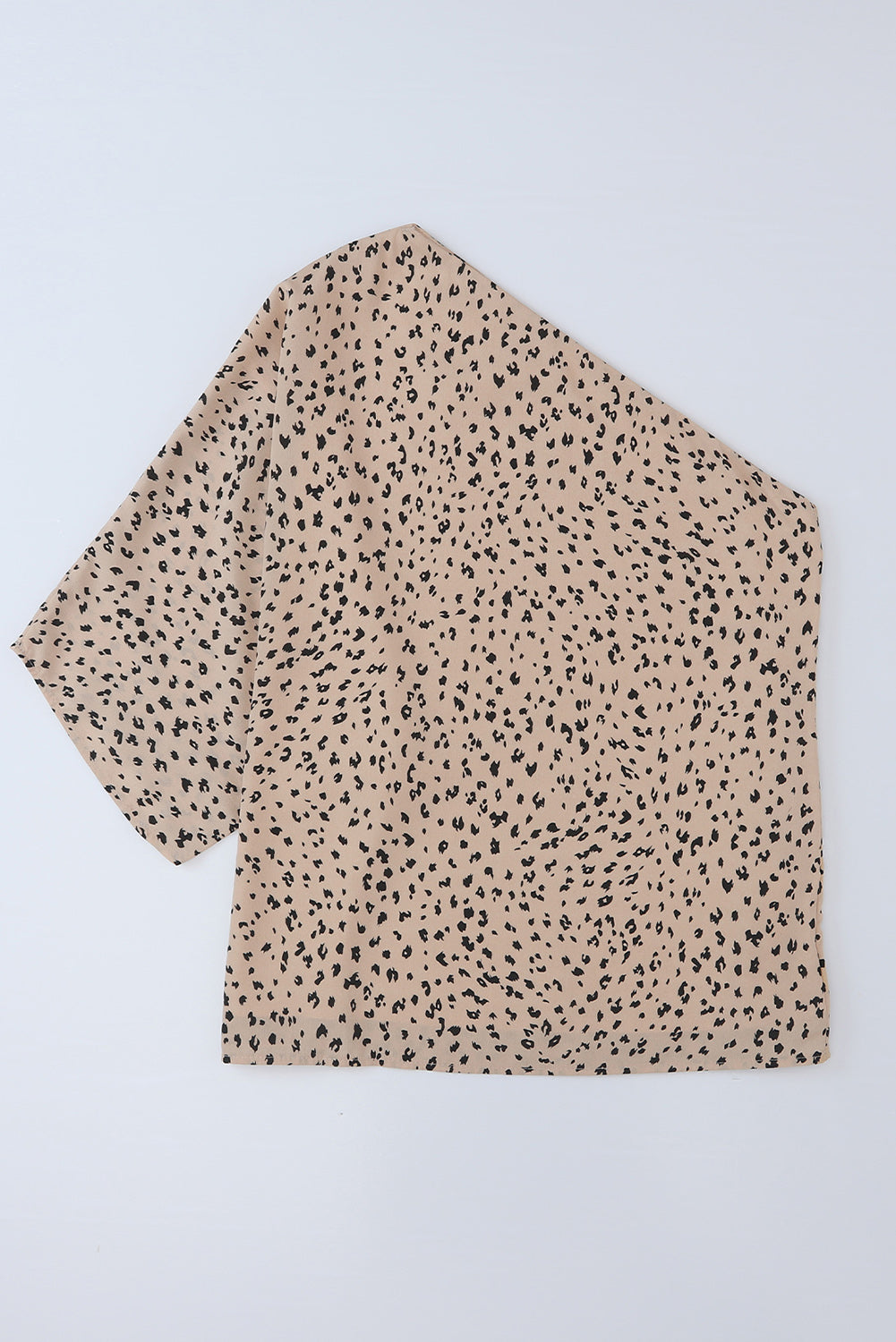 Khaki Leopard Print Ladder Keyhole Tank Top