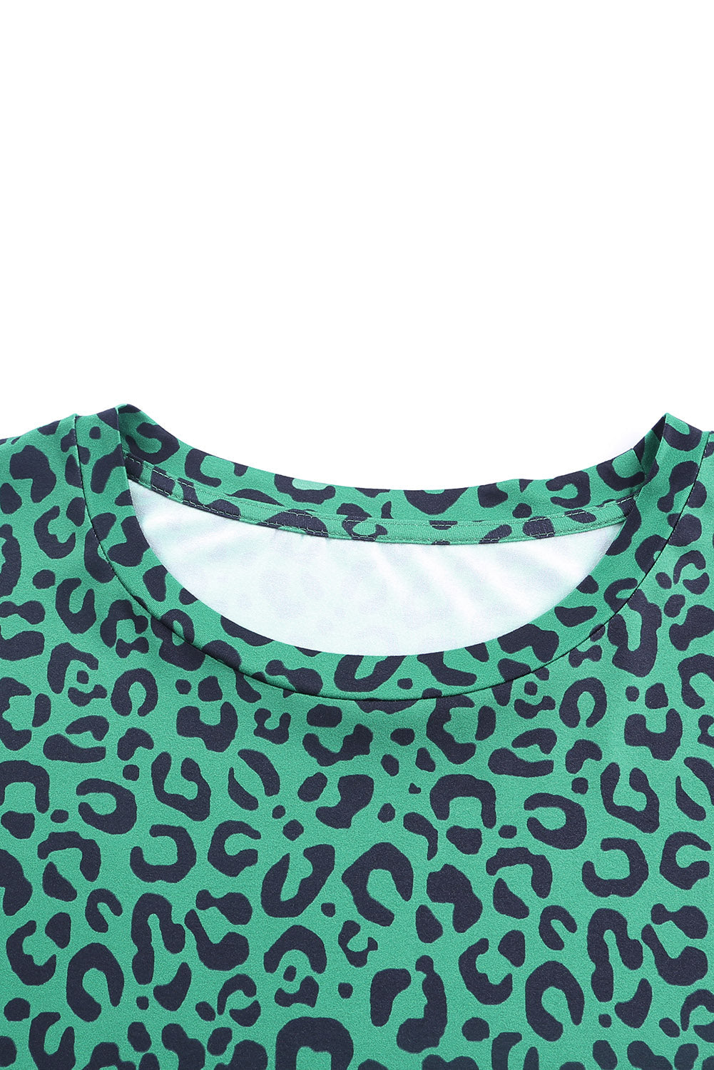 Leopard Long Sleeve Flowy Top