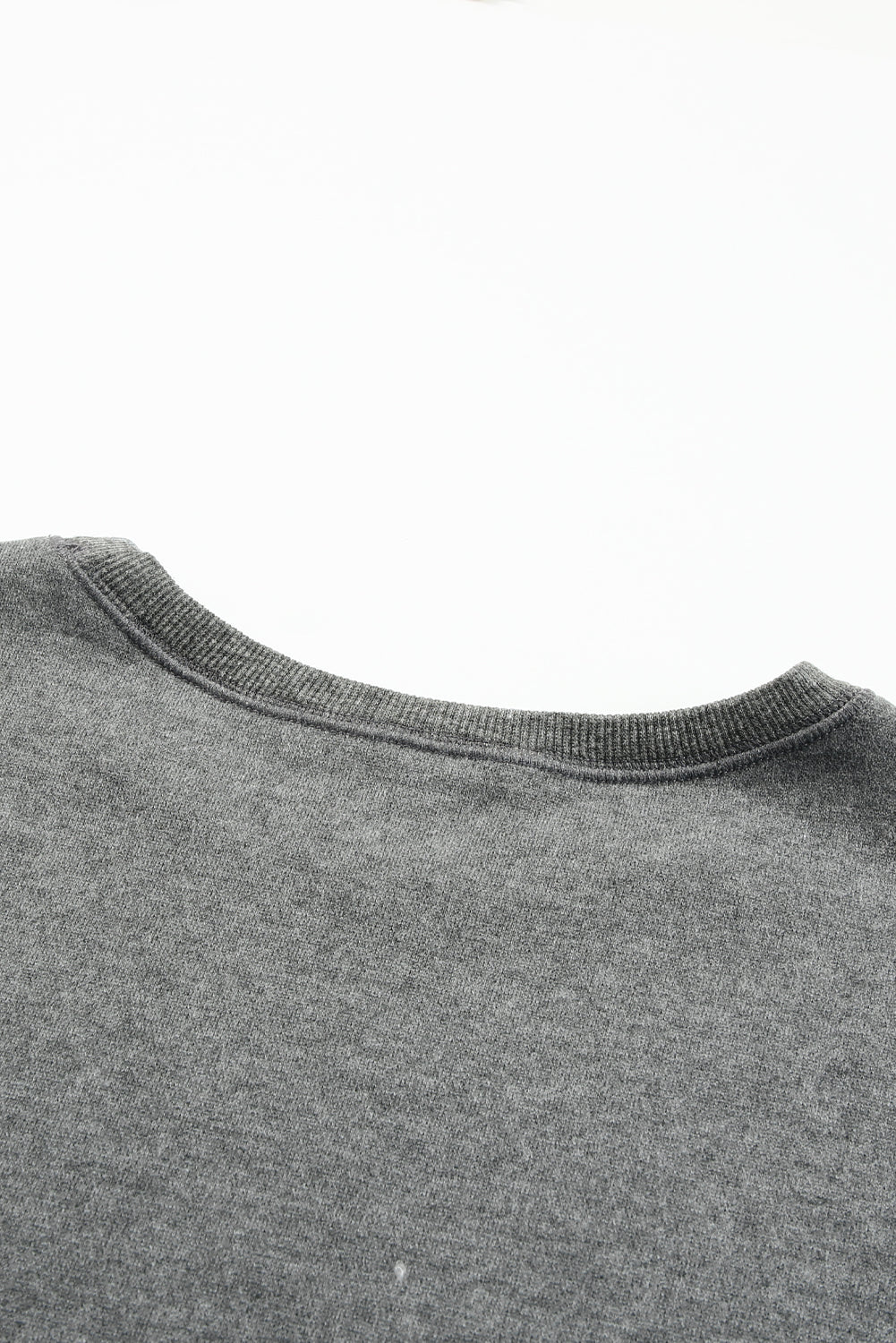 Blue Colorblock Long Sleeve Pullover Sweatshirt