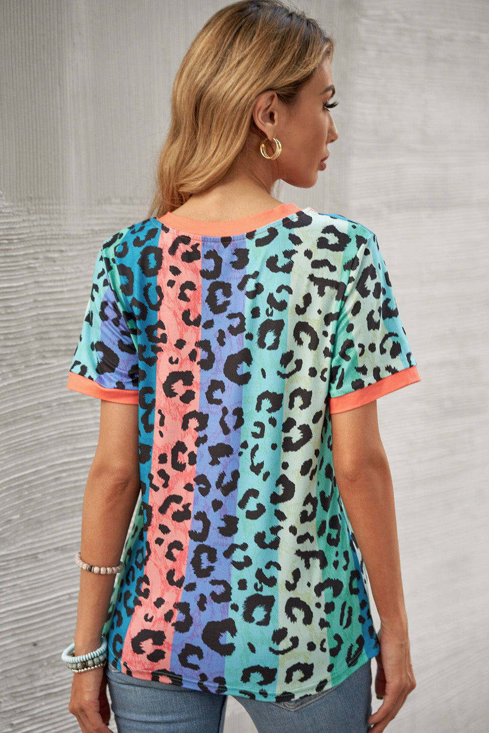 Multicolor Base Leopard T-shirt