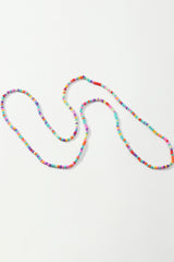 Multicolor Micro Beads Minimalist Anklet