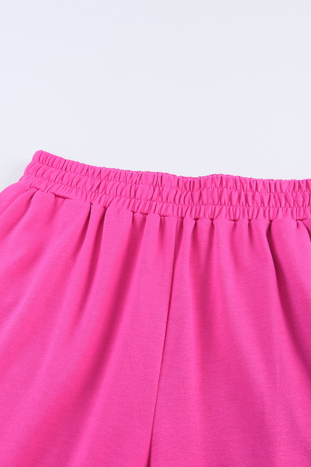 Rose Elastic Waist Pocketed Wide Leg Pants