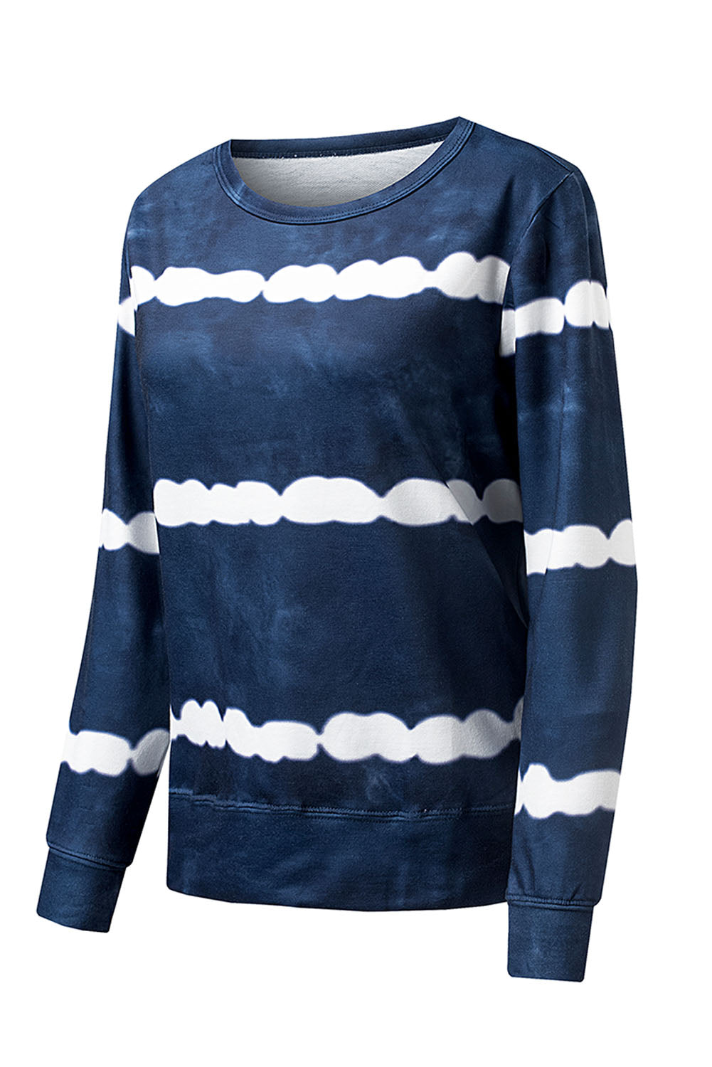 Blue Stripes Long Sleeves and Joggers Lounge Set