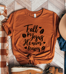 FALL FOR JESUS (BELLA CANVAS T-Shirt)